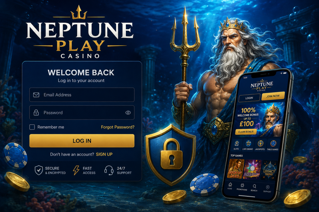 NeptunePlay Casino Login